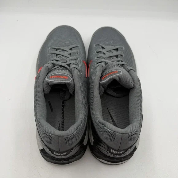 Nike Air Max Bia Running Shoes Mens Sz 9.5 Smoke Grey/Bright Crimson IF2624-002